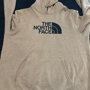 The North Face Tan Sweatshirt Earth-Tone Comfort